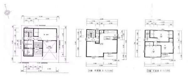 大阪市生野区生野西、中古一戸建ての間取り画像です
