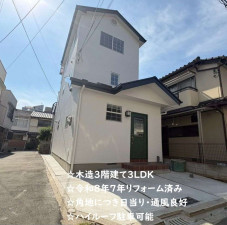 大阪市生野区勝山南、中古一戸建ての外観画像です