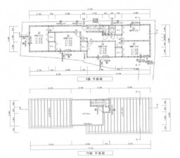 大阪市城東区中浜、中古一戸建ての間取り画像です