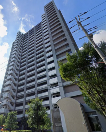 大阪市城東区新喜多東、マンションの外観画像です