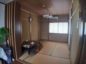 大阪市東成区中道、中古一戸建ての寝室画像です