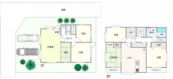 宮崎市月見ケ丘、中古一戸建ての画像です