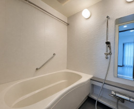 大阪市東成区東小橋、マンションの風呂画像です