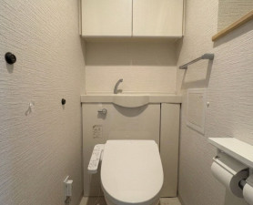 大阪市東成区東小橋、マンションのトイレ画像です
