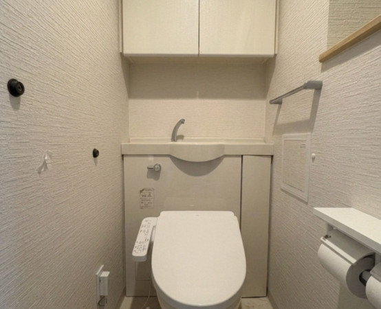 大阪市東成区東小橋、マンションのトイレ画像です