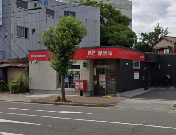 大阪市東成区深江南、マンションの郵便局画像です