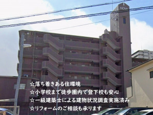 大阪市鶴見区横堤、マンションの外観画像です