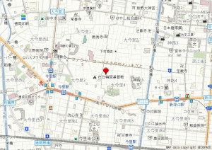大阪市東成区大今里、中古一戸建ての玄関画像です