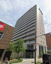 大阪市旭区高殿、マンションの外観画像です