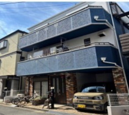 大阪市生野区巽中、中古一戸建ての外観画像です