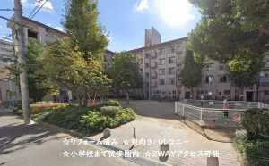 大阪市都島区都島本通、マンションの外観画像です