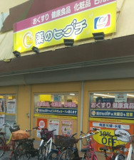 大阪市生野区中川西、中古一戸建てのドラッグストア画像です