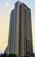 大阪市都島区中野町、マンションの外観画像です