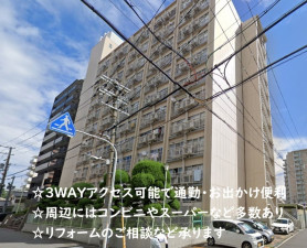 大阪市城東区野江、マンションの外観画像です