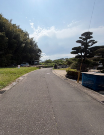 宮崎市小松、土地の画像です