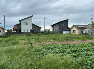 宮崎市村角町、土地の間取り画像です