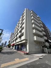 大阪市都島区中野町、マンションの外観画像です