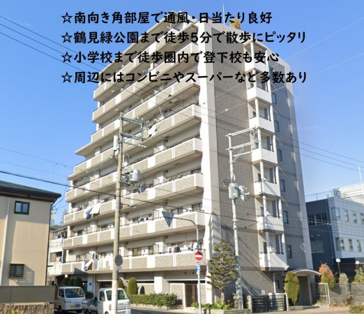 大阪市城東区古市、マンションの外観画像です
