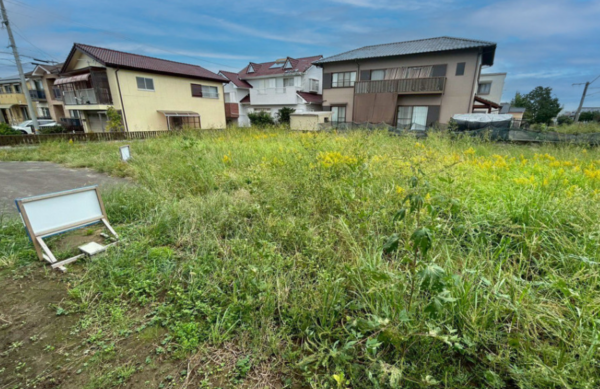 宮崎市花ヶ島町、土地の画像です