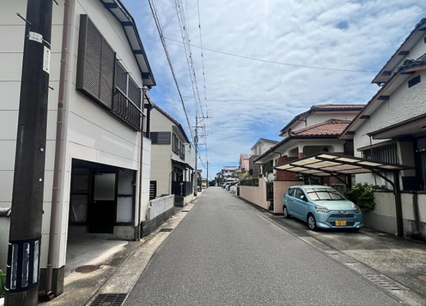 宮崎市月見ケ丘、土地の画像です