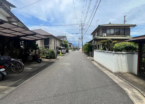 宮崎市月見ケ丘、土地の画像です