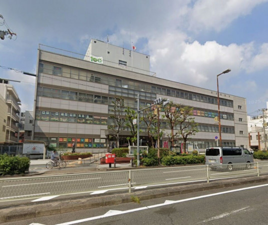 大阪市東成区玉津、中古一戸建ての役所画像です