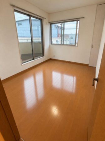大阪市城東区東中浜、中古一戸建ての寝室画像です