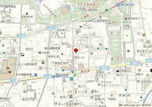 大阪市鶴見区諸口、マンションの地図画像です