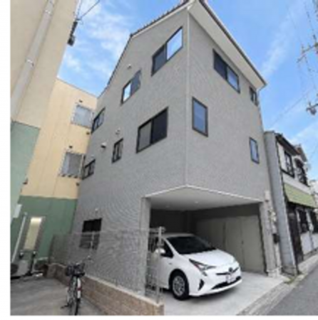 大阪市旭区赤川、中古一戸建ての外観画像です