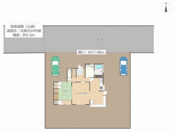 宮崎市佐土原町下那珂、中古一戸建ての画像です