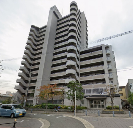大阪市鶴見区横堤、マンションの外観画像です