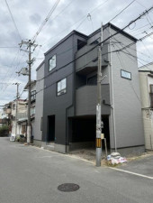 大阪市旭区新森、新築一戸建ての外観画像です