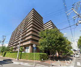 大阪市城東区新喜多東、マンションの外観画像です