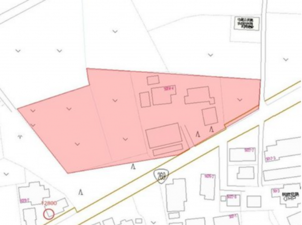 宮崎市田野町甲、土地の間取り画像です