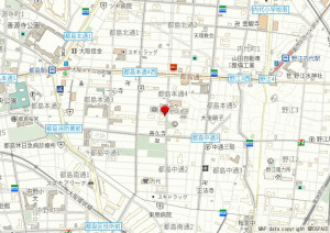 大阪市都島区都島本通、マンションの地図画像です
