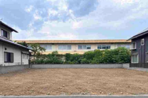 宮崎市新別府町、土地の間取り画像です