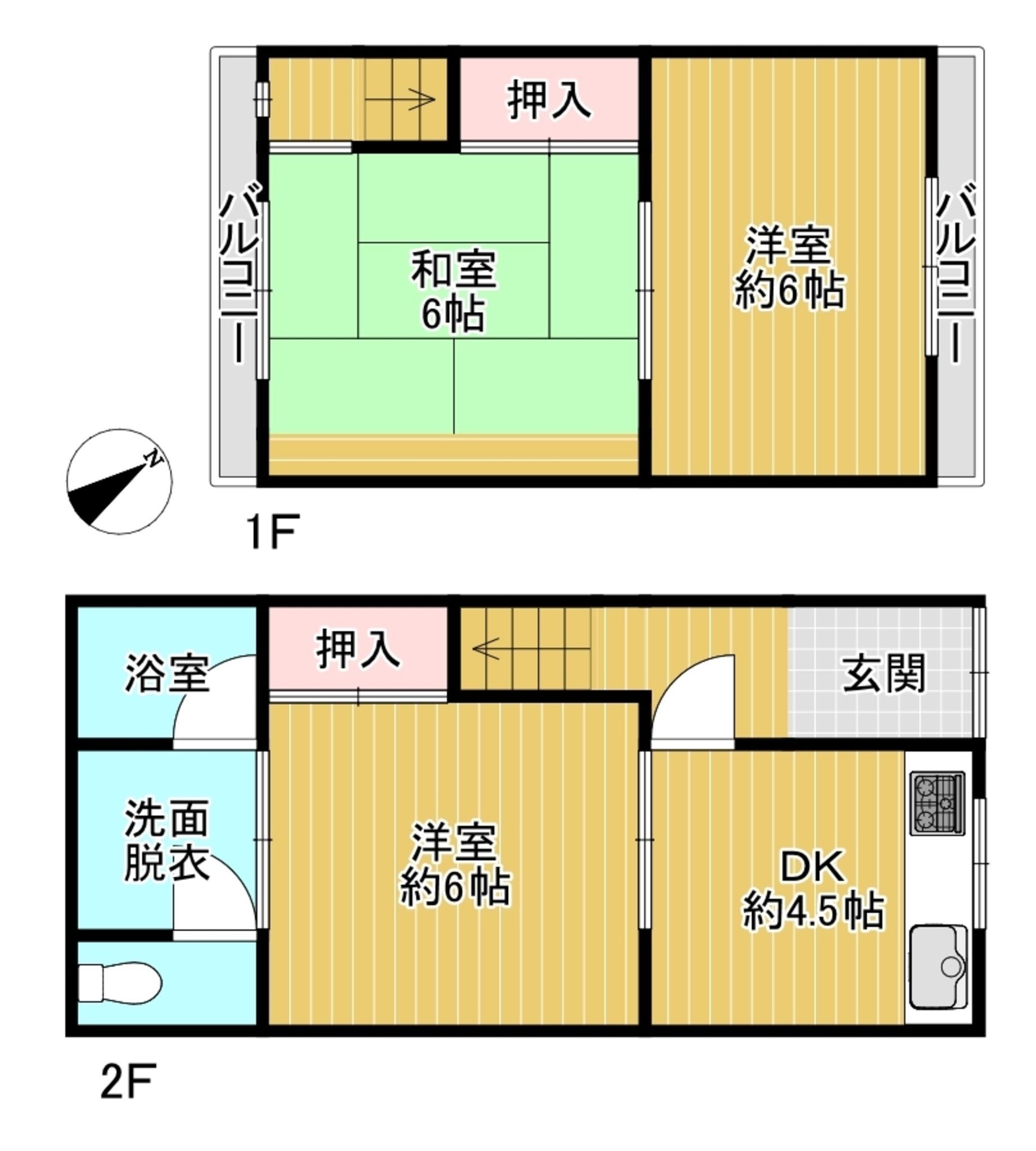 中古テラスハウス 大阪市住吉区庭井2丁目 3dk｜物件詳細｜大阪市阿倍野区・住吉区・東住吉区の不動産情報なら、すまいの窓口 あべの