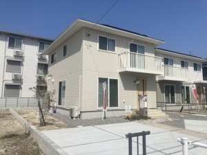 松阪市大黒田町、新築一戸建ての画像です