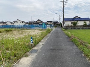 松阪市中林町、土地の画像です
