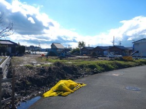 松阪市船江町、土地の画像です