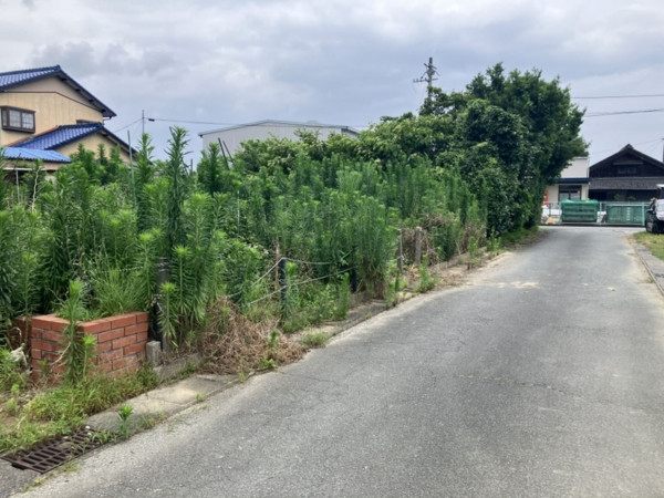 松阪市曲町、土地の画像です