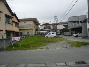 松阪市駅部田町、土地の画像です