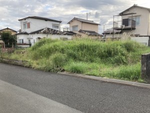 松阪市久保町、土地の画像です