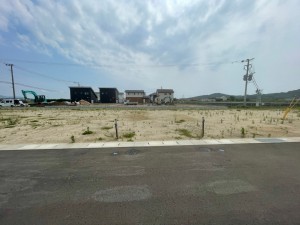 福津市津屋崎、土地の画像です