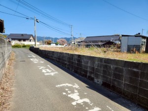 古賀市筵内、土地の画像です