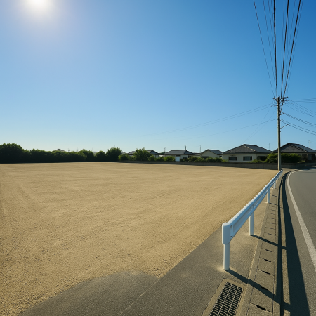 古賀市筵内、土地の画像です