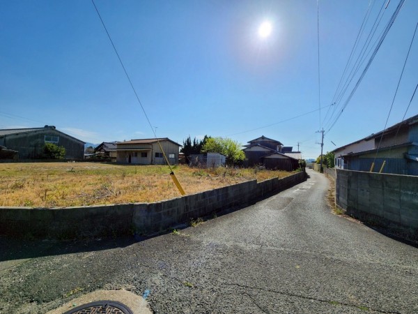 古賀市筵内、土地の画像です