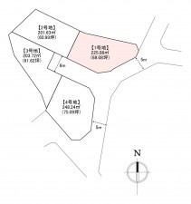 宗像市池浦、土地の間取り画像です