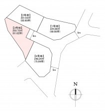 宗像市池浦、土地の間取り画像です