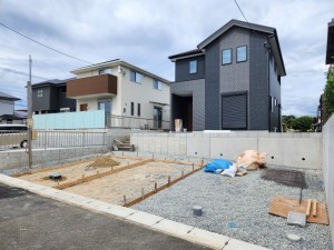 宗像市日の里、新築一戸建ての画像です